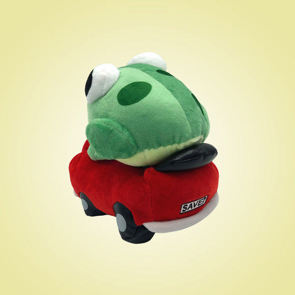 Frog in a Car Plushy